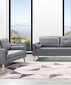 Salon 3+2 Style Scandinave Alvin