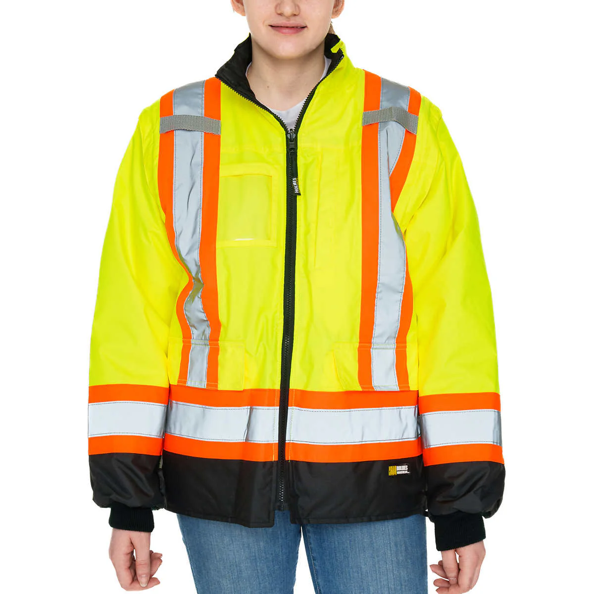 Holmes Workwear – Manteau haute visibilité 7-en-1