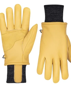 Nexkin - Gants en peau de chevreuil, 2 paires
