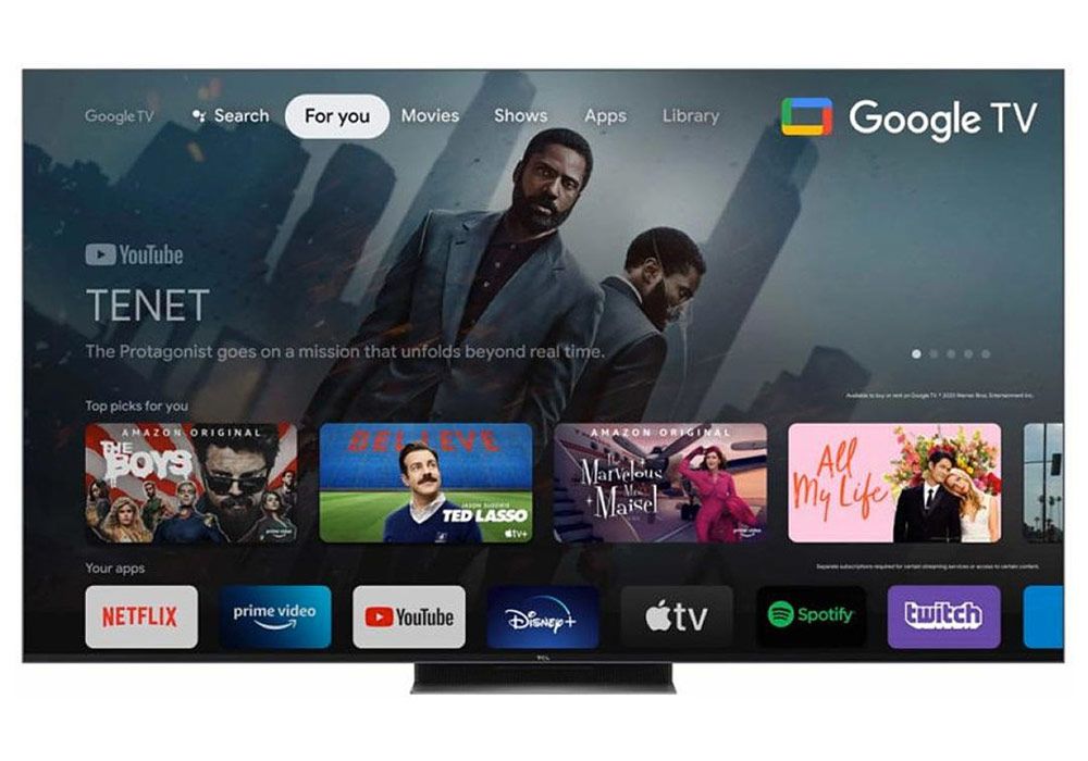 QLED MINI LED 4K HDR 10+ 139cm TCL (55C835) - Image 2