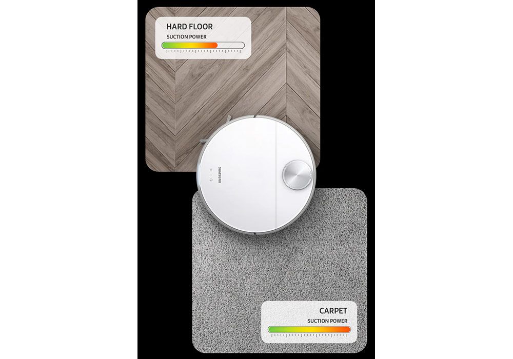 Aspirateur Robot Connecté JETBOT 80 Samsung (VR30T80313W) - Image 7