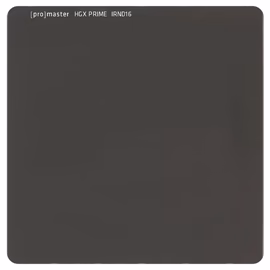 Filtre densité neutre Promaster ND16x HGX Prime 100mmx100mm