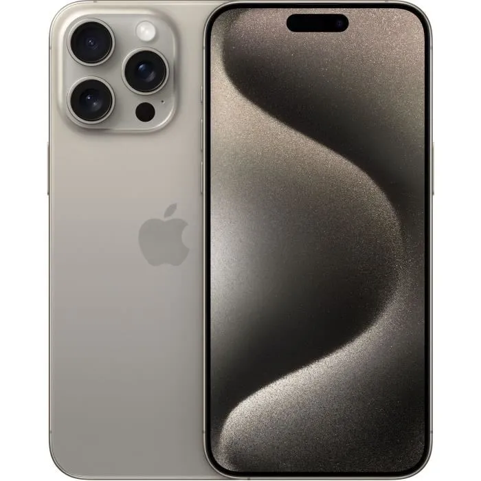 Apple iPhone 15 Pro Max – 256GB – Natural Titanium – Dual SIM