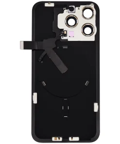 Apple iPhone 15 Pro Backcover – Pulled – Flash Light Flex + Magsafe Magnets + Wireless Charging Flex – Black