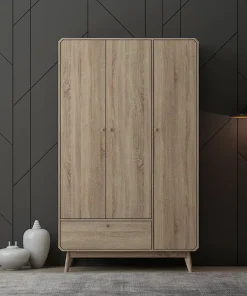 Armoire 3 Portes 1 Tiroir (Collection Isis)