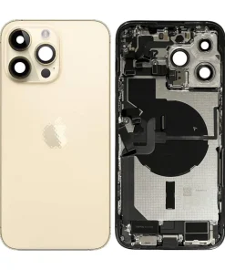 Boîtier arrière Avec Petites Pièces Apple iPhone 14 Pro Démonté – Or