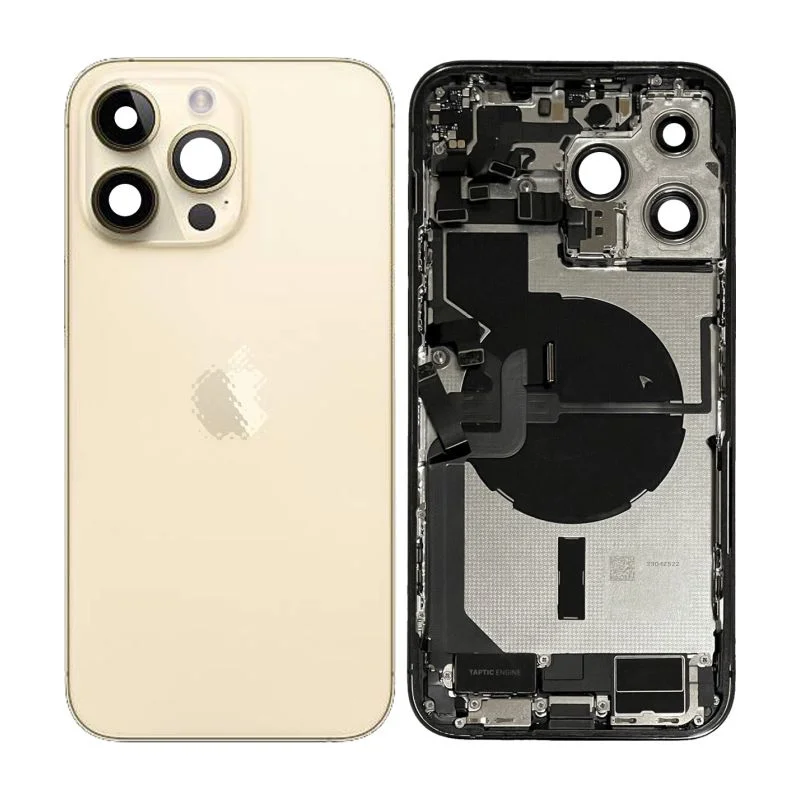 Boîtier arrière Avec Petites Pièces Apple iPhone 14 Pro Démonté – Or