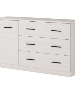 Commode 3 Tiroirs 1 Porte (Collection Anders)
