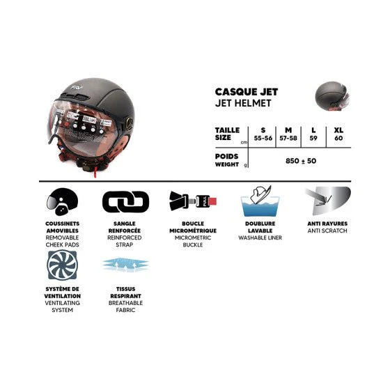 Casque de Vélo JET FRV - Image 8