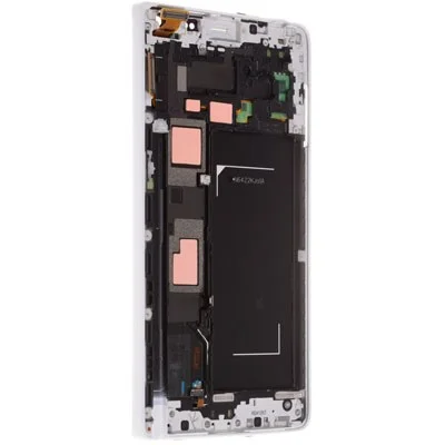 Écran LCD + Tactile Avec Cadre Samsung N915 Galaxy Note Edge Écran GH97-16636B Blanc - Image 2